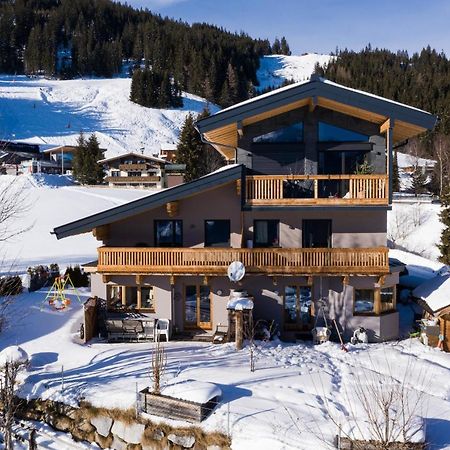 Ski In - Ski Out Panoramaferienhaus Breitmoos Neben Mittelstation Mittersill Buitenkant foto