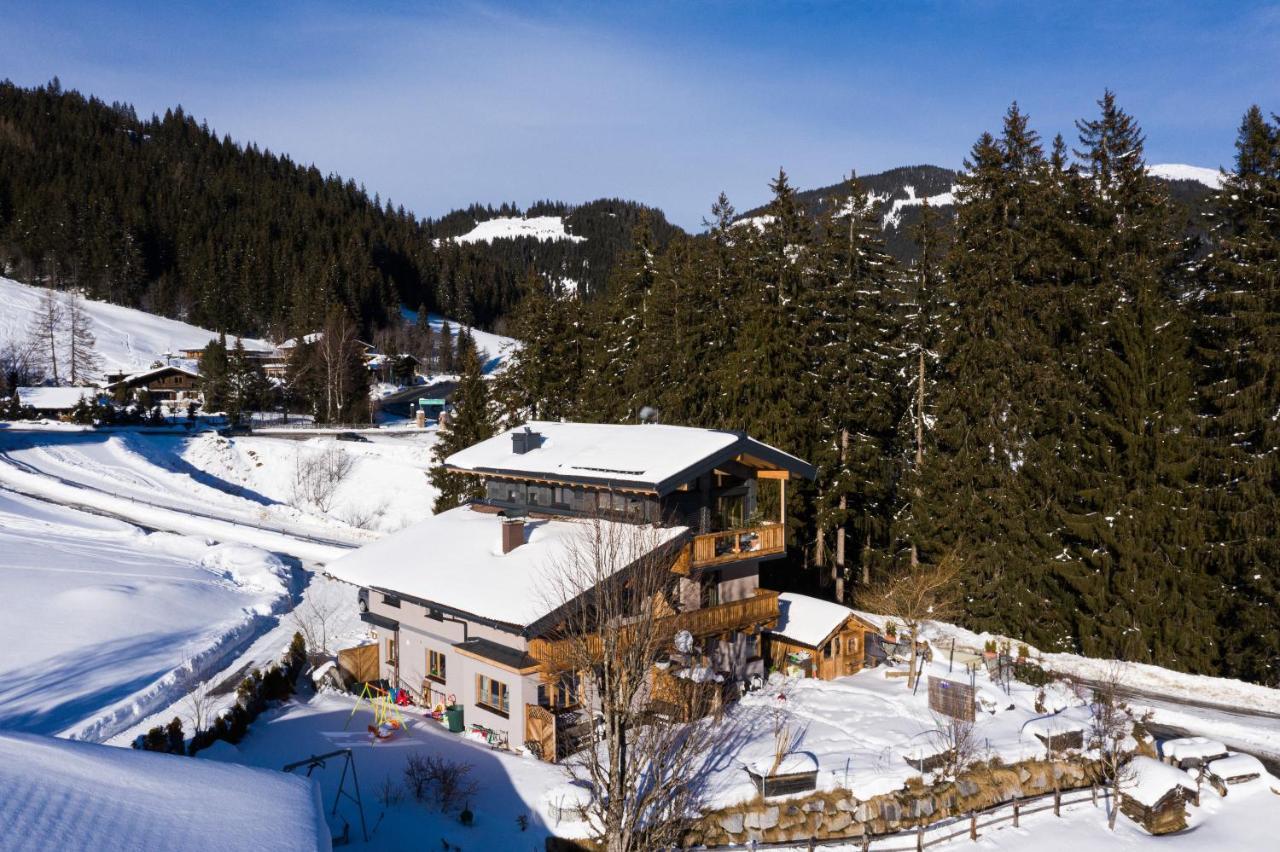 Ski In - Ski Out Panoramaferienhaus Breitmoos Neben Mittelstation Mittersill Buitenkant foto