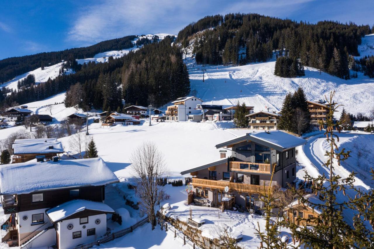 Ski In - Ski Out Panoramaferienhaus Breitmoos Neben Mittelstation Mittersill Buitenkant foto